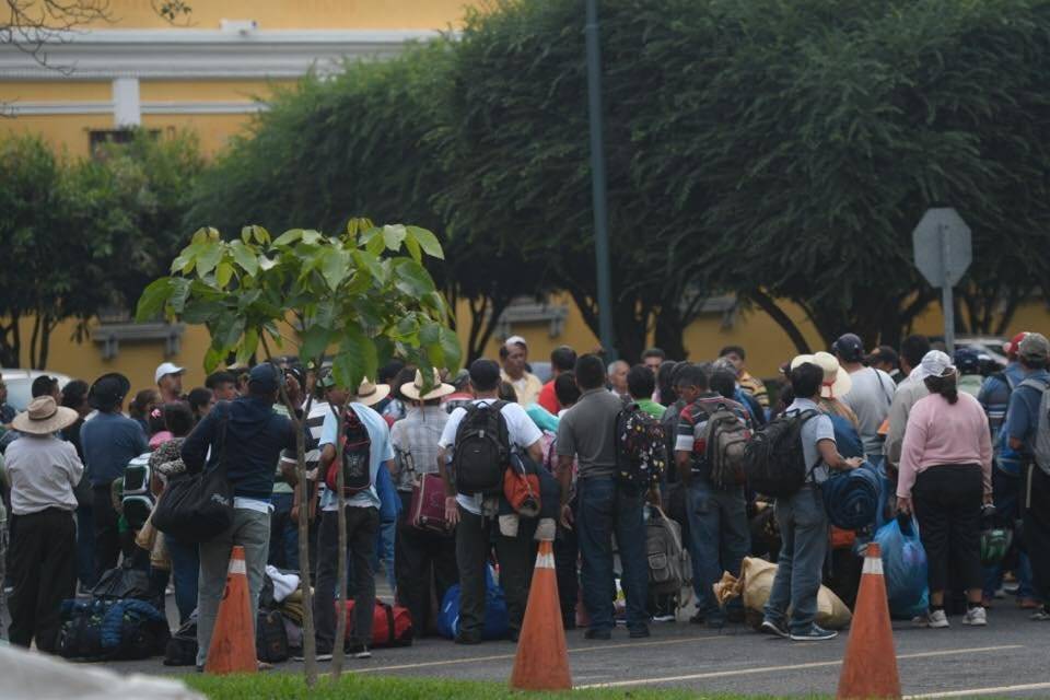 Maestros toman el Mineduc