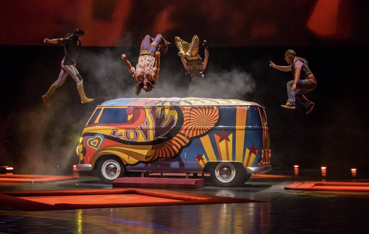 Love del Cirque du Soleil, el show que todo viajero debe agendar en Las Vegas