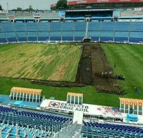 Demolición Estadio Azul