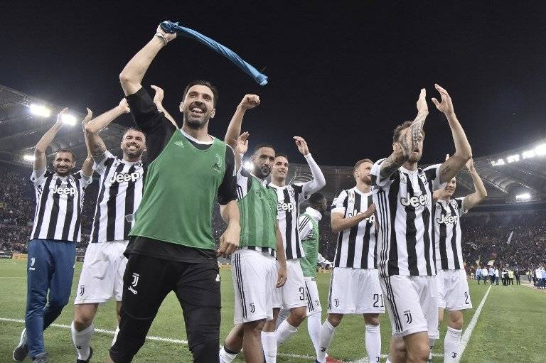 Los jugadores de la Juve celebraron un título más en la Serie A