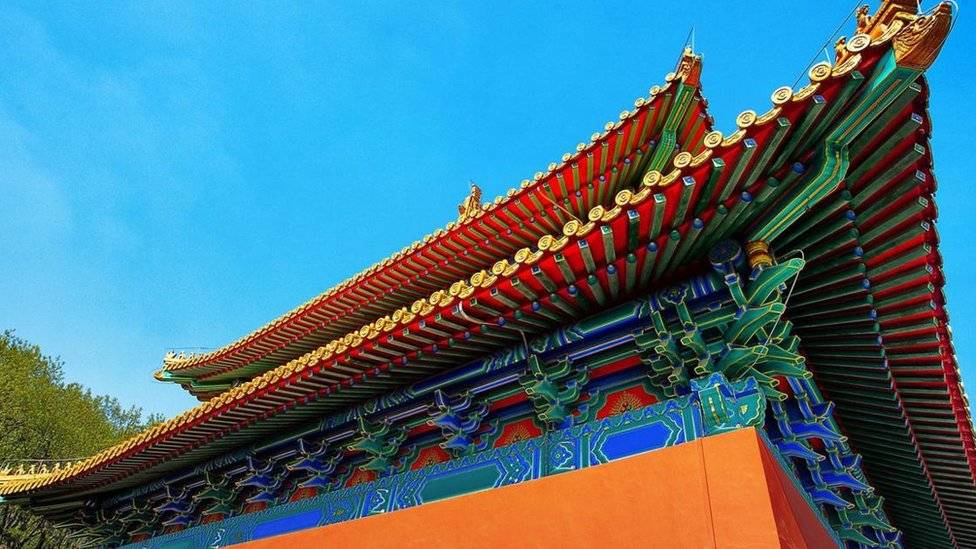  Techo de mausoleo de dinastía Ming