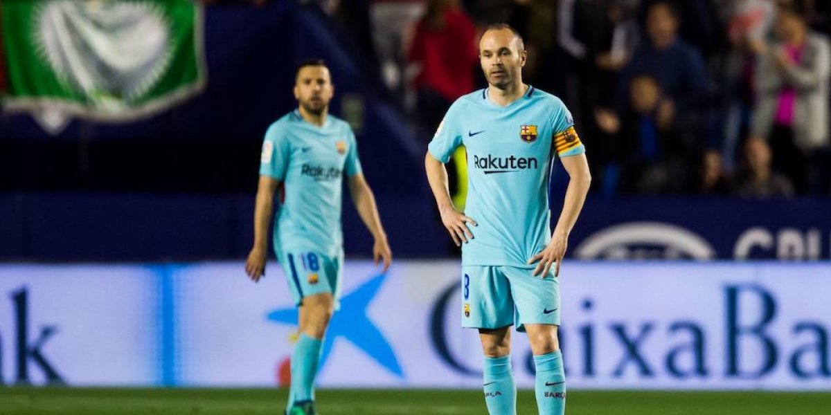 Barcelona pierde invicto ante Levante