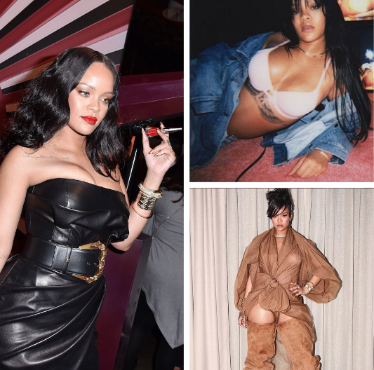 Las curvas de Rihanna.