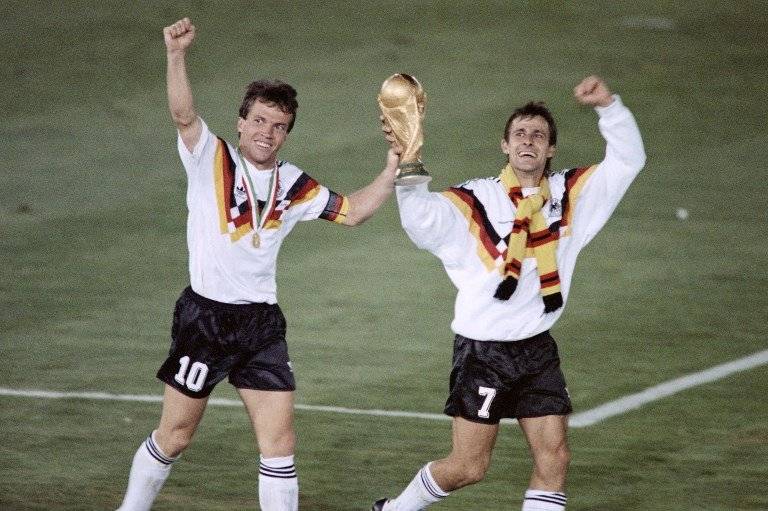 Lothar Matthaus fue el líder de Alemania en 1990