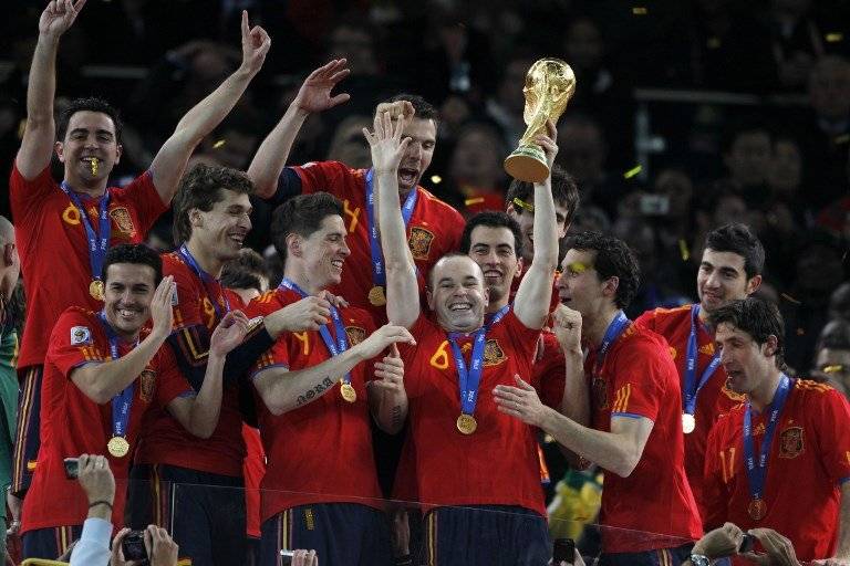 De la mano de Vicente del Bosque, España se coronó en Sudáfrica 2010