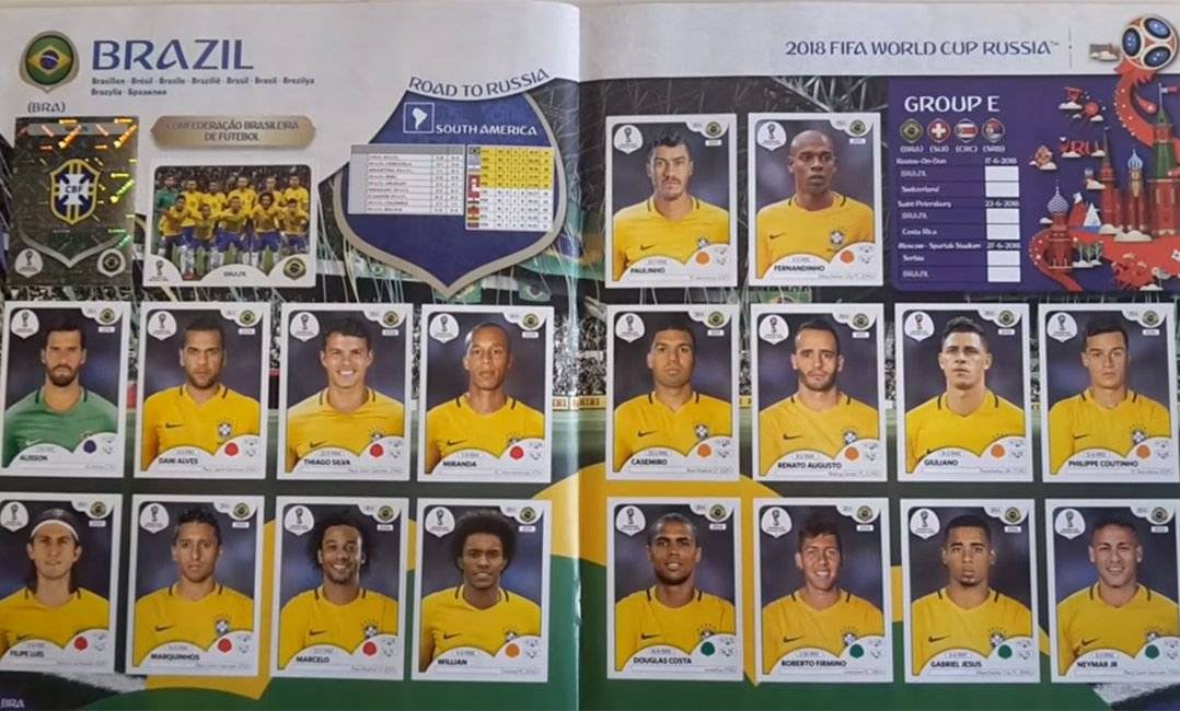álbum da copa