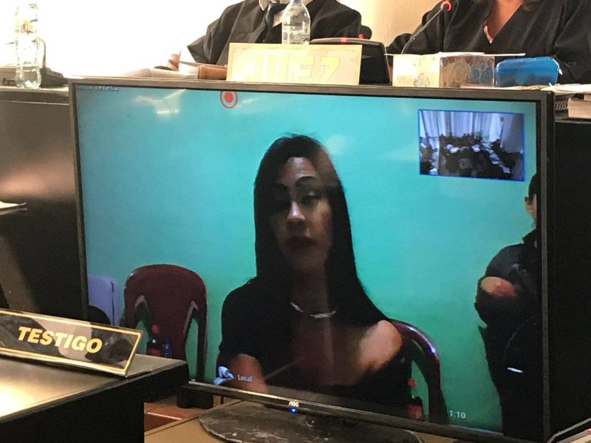 La Patrona declara por videoconferencia