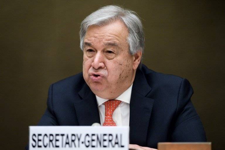 Iván Velásquez y Antonio Guterres