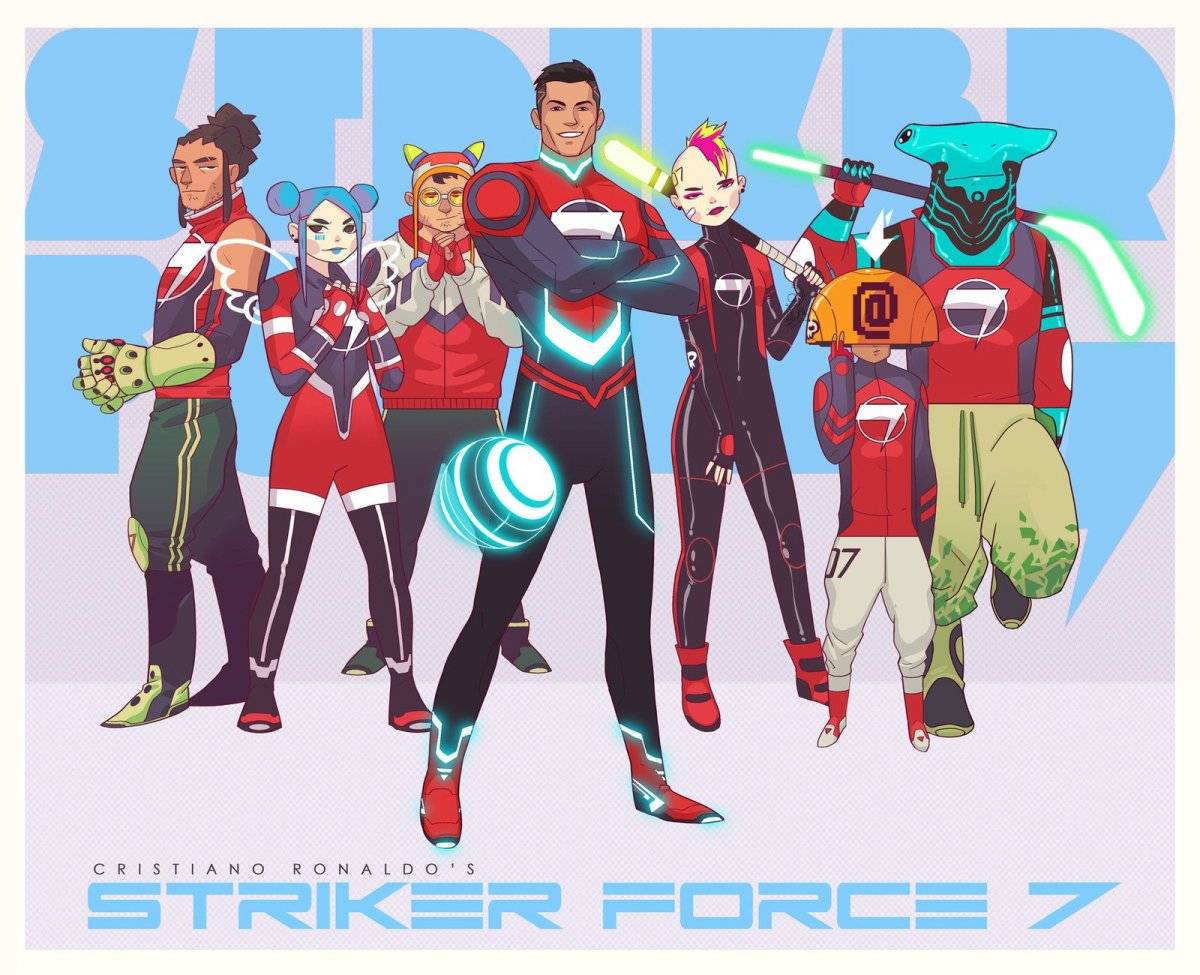 Cristiano es el protagonista de esta serie animada