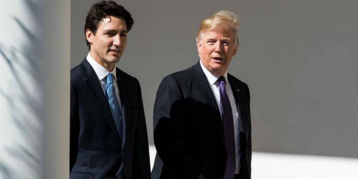 Trudeau y Trump buscan rápida conclusión de renegociaciones del TLCAN