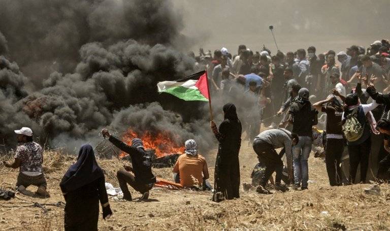 Enfrentamientos en la Franja de Gaza