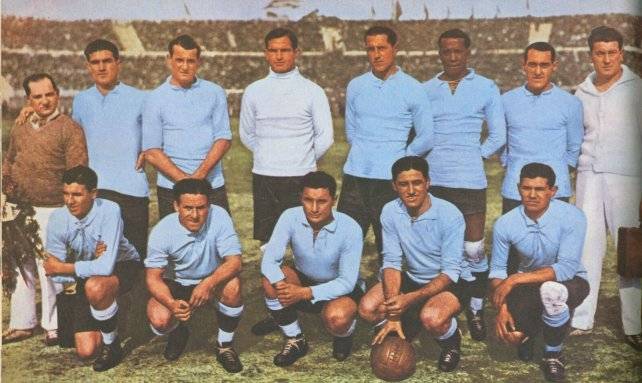 La selección uruguaya en 1930