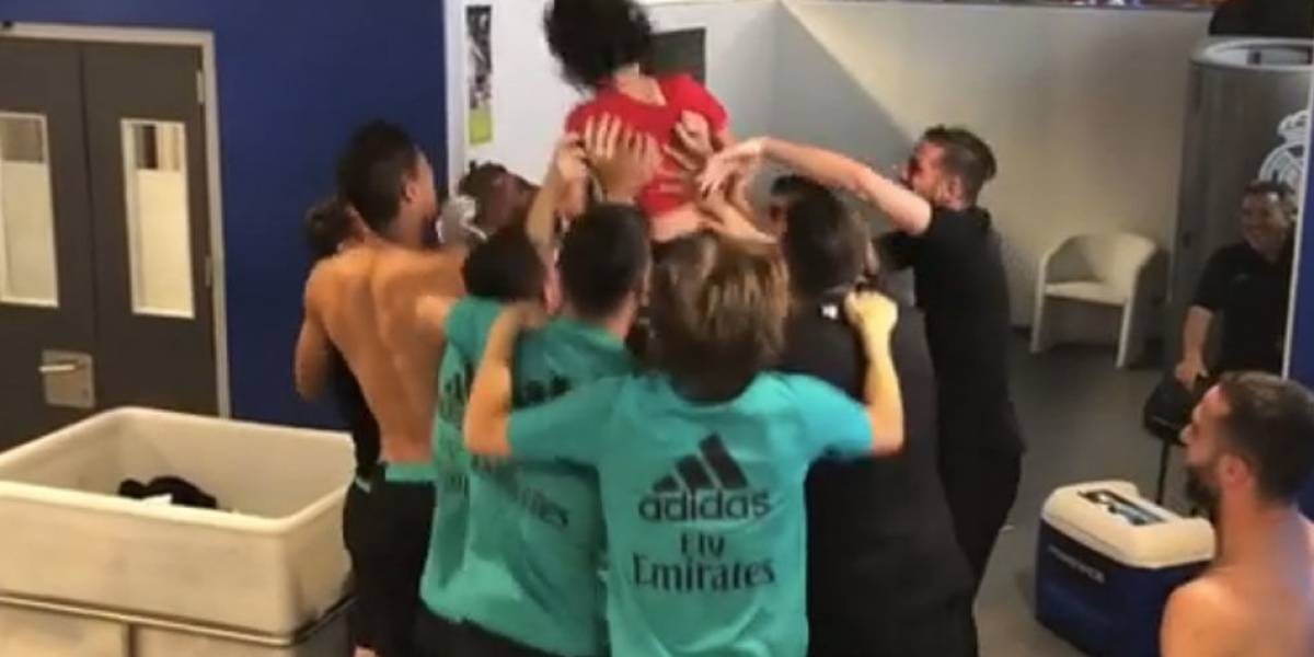 ¡La tremenda jugada del hijo de Marcelo! ¡La tremenda jugada del hijo de Marcelo!