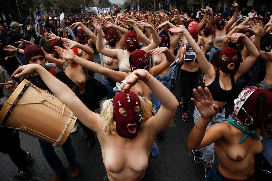 Marcha feminista estudiantil