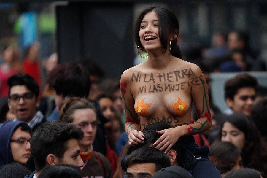 Marcha feminista estudiantil