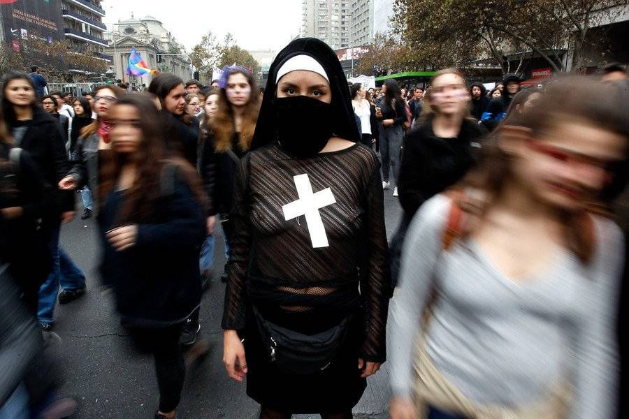 Marcha feminista estudiantil