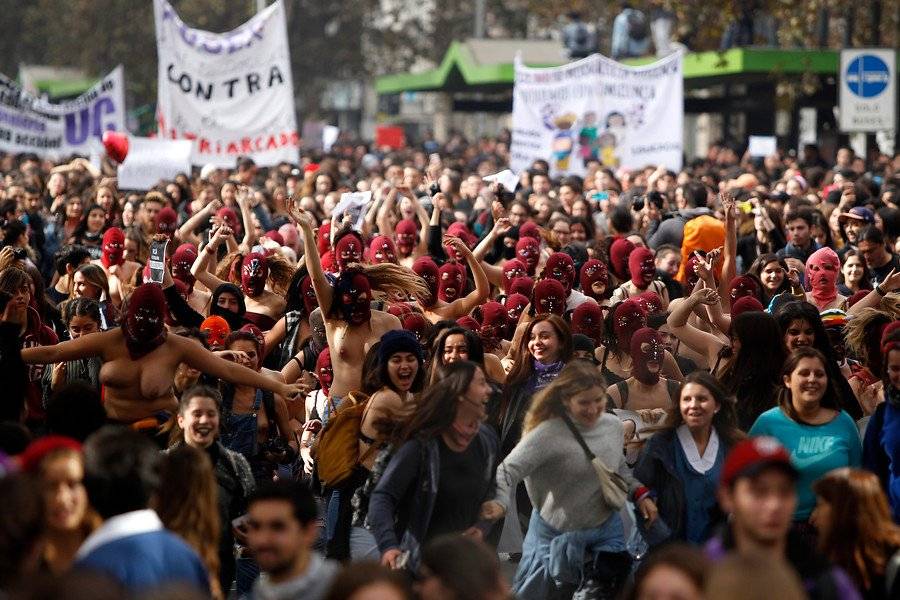 Marcha feminista estudiantil