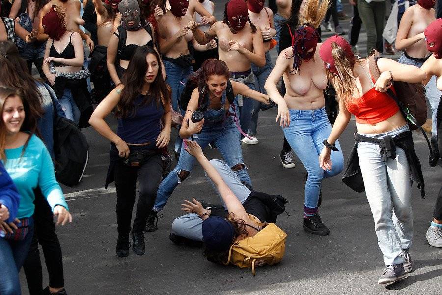 Marcha feminista estudiantil