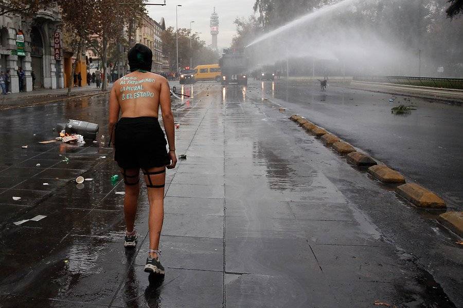 Marcha feminista estudiantil