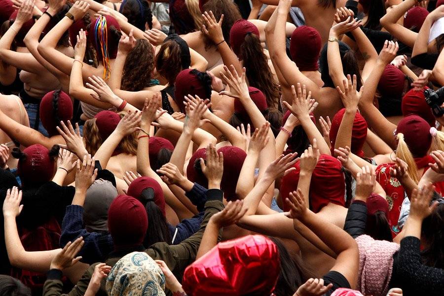 Marcha feminista estudiantil