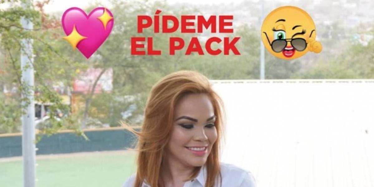 Candidata mexicana ofreció su "pack" en Facebook a cambio de votos... pero hay truco