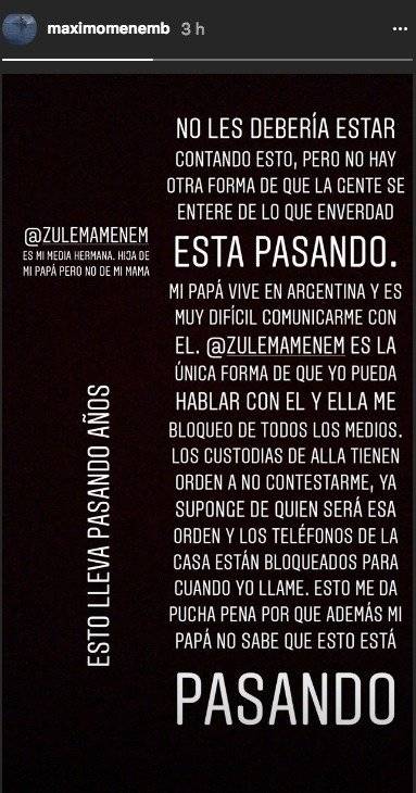 maximo menem