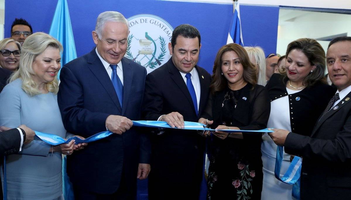 inauguración de embajada de Guatemala en Jerusalén