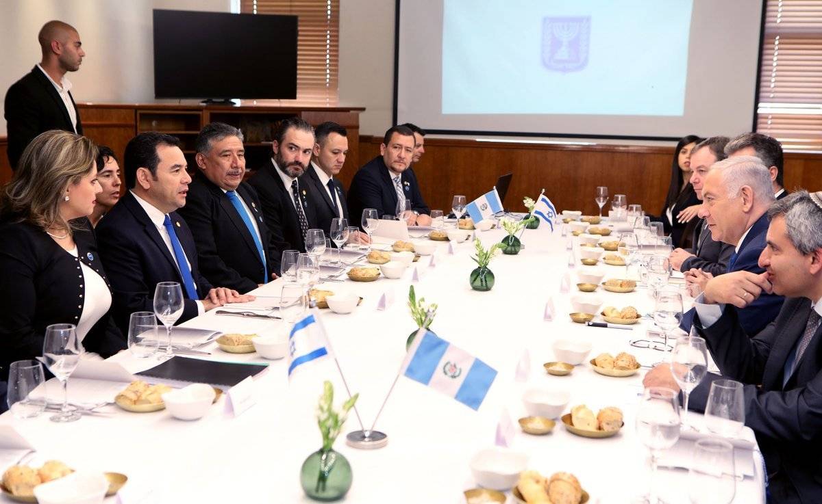inauguración de embajada de Guatemala en Jerusalén