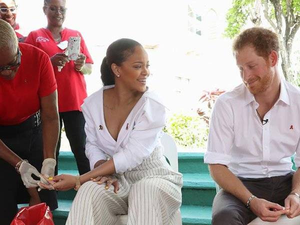 Rihanna Príncipe Harry