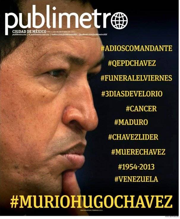 Muerte de Hugo Chávez