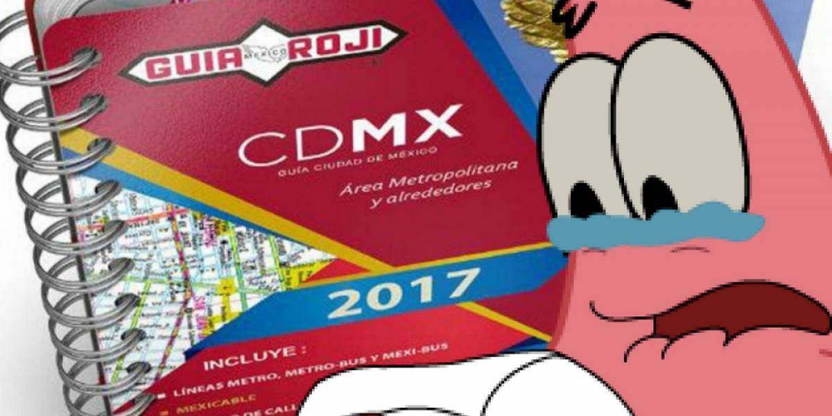 La famosísima Guía Roji de México desaparece: ¡Adiós y gracias por todo!