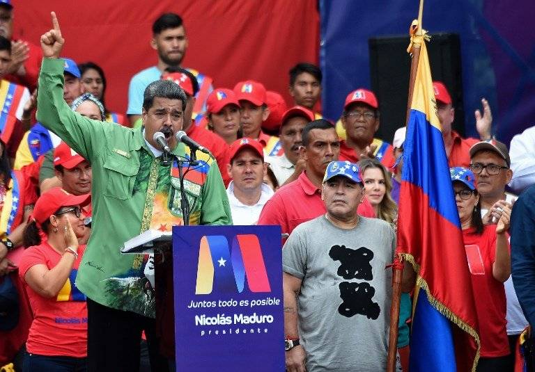 Nicolás Maduro en Venezuela