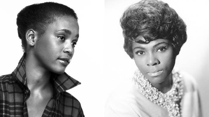Whitney Houston y DeDe Warwick