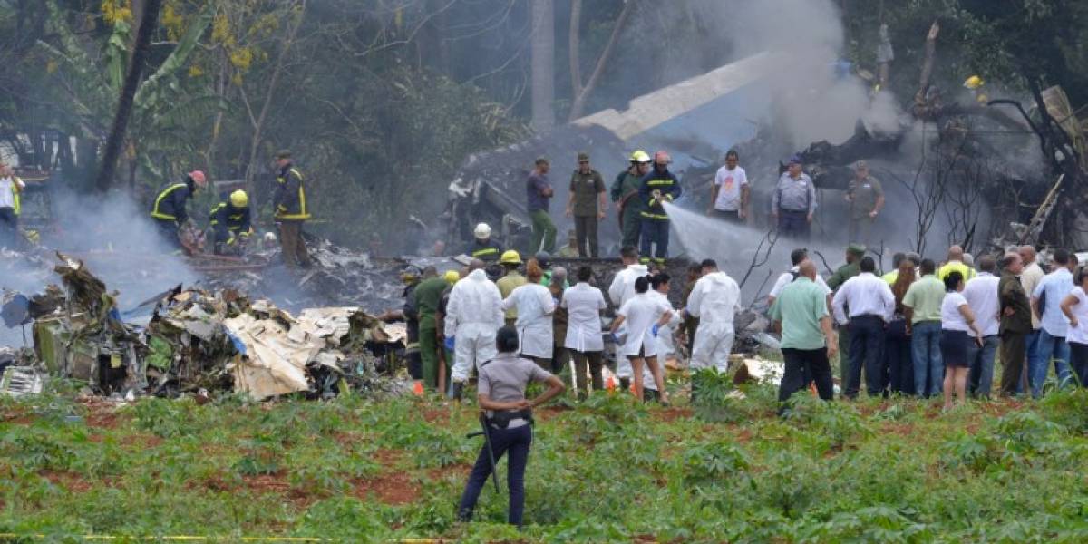 Suman 20 las víctimas identificadas del avión que cayó en La Habana Suman 20 las víctimas identificadas del avión que cayó en La Habana