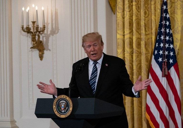 Donald Trump en la Casa Blanca