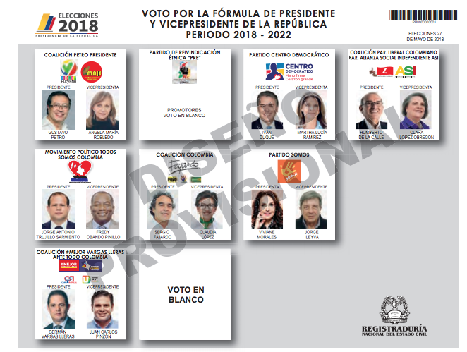 Ta Petro Com >> Conozca la ubicación de cada candidato en el tarjetón electoral | Publimetro Colombia Ta Petro Com >> Conozca la ubicación de cada candidato en el tarjetón electoral | Publimetro Colombia