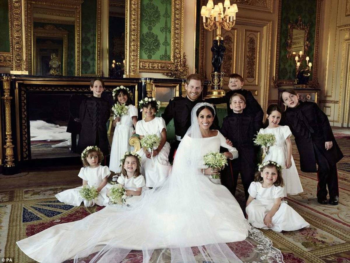 Foto oficial boda real