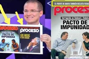 Denuncia Proceso que Anaya editó portada que usó contra AMLO