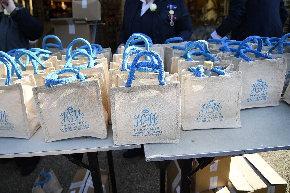 Bolsas de regalo harry y meghan