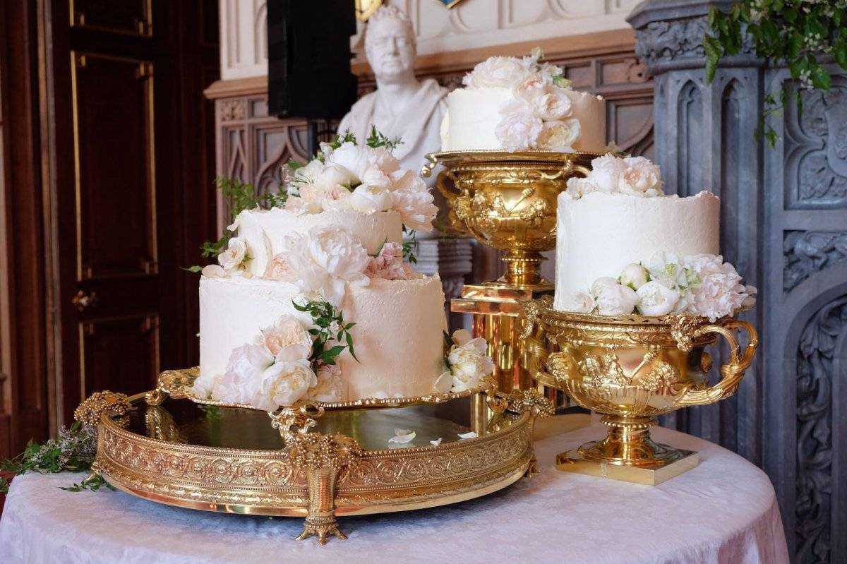 Meghan Harry pastel de bodas
