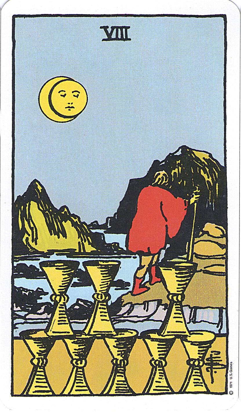 ocho de copas ocho de copas tarot