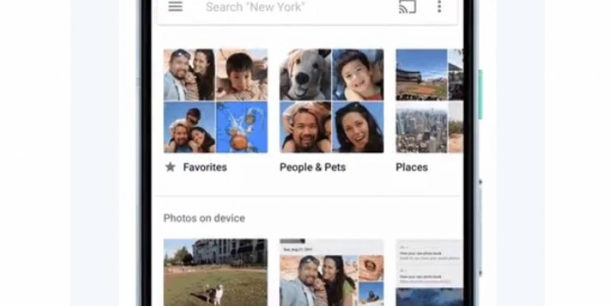Google Photos lanzará una sección de Favoritos dentro de su aplicación
