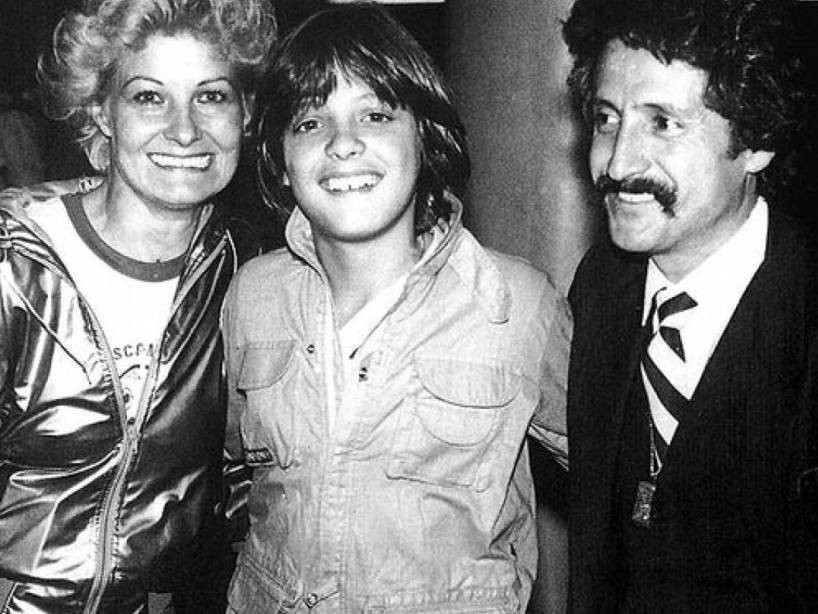 Marcela, Luis Miguel y Luis Rey