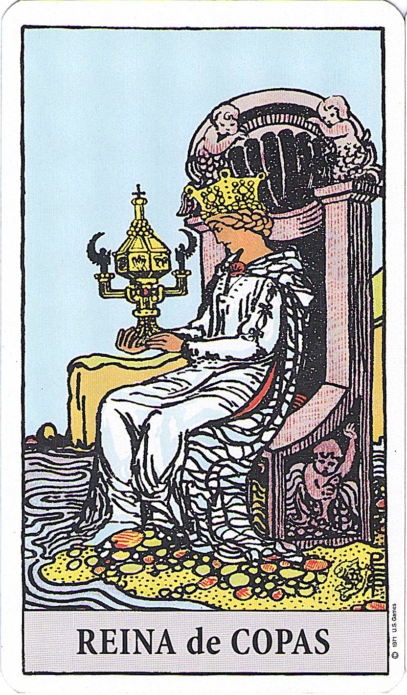 reina de copas reina de copas tarot