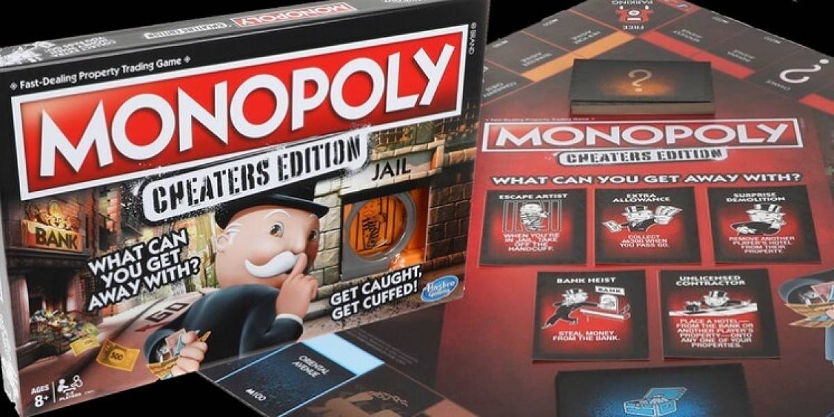 Hasbro lanza un nuevo Monopoly dedicado a los jugadores tramposos