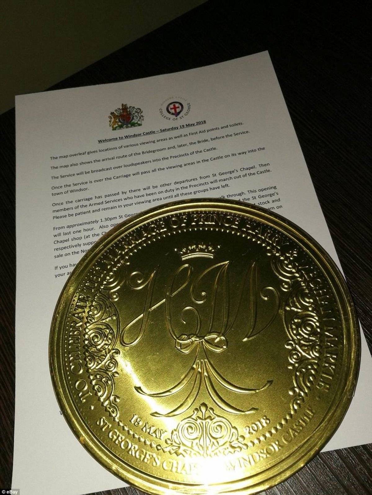 Moneda Harry y Meghan