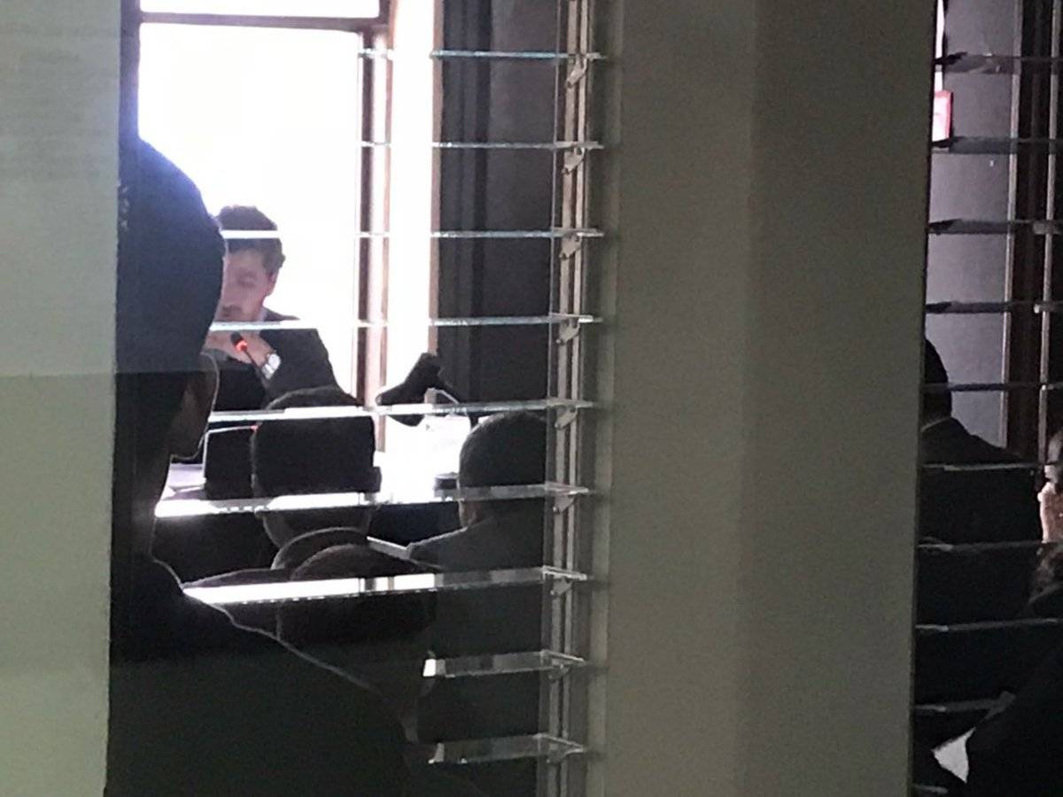 audiencia del caso Industria Militar