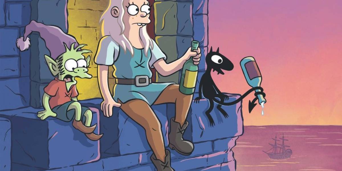Matt Groening nos trae Disenchantment, su nueva serie humorística de temática medieval