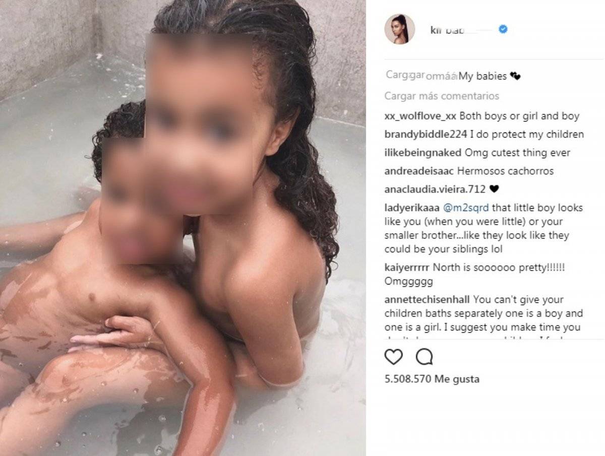 Polemica hijos Kim Kardashian
