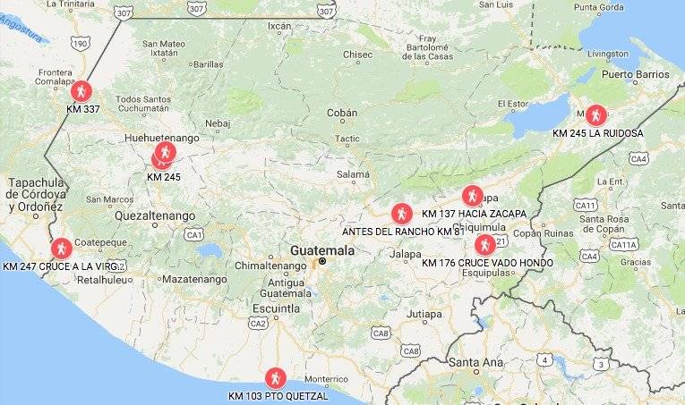 bloqueos en carreteras